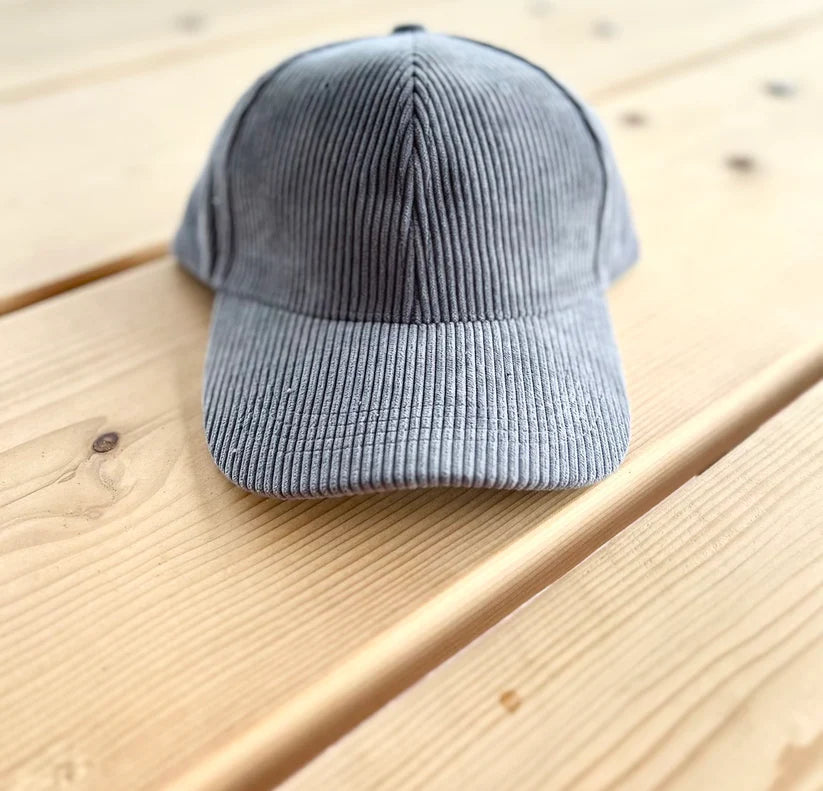 Corded Ball Cap - GRAY