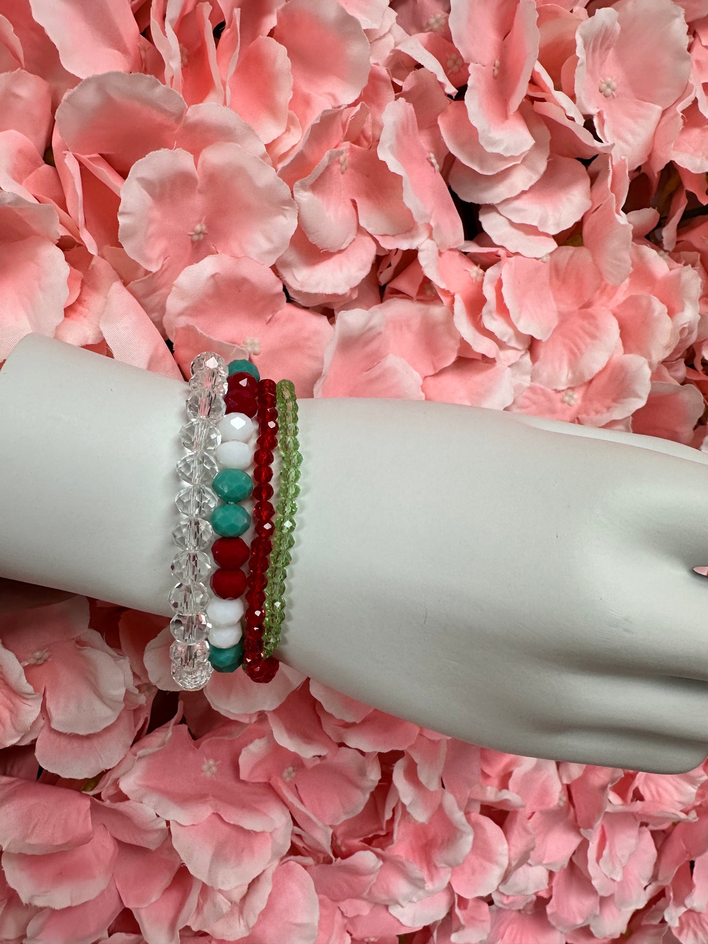 Snowflake Sparkle Bracelet Set