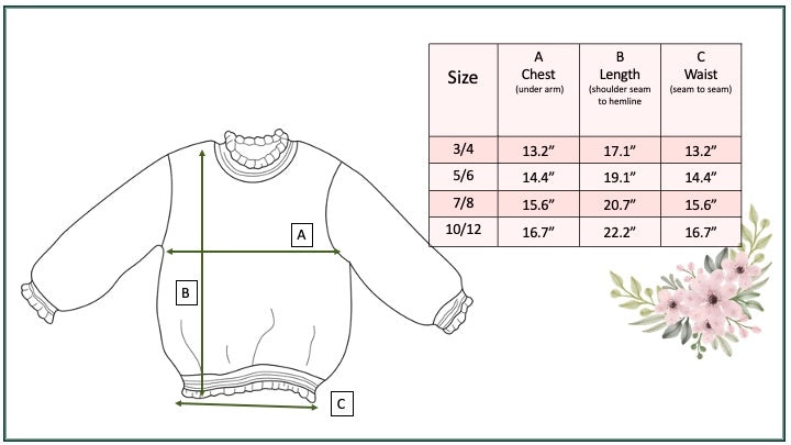 The Dahlia Daisy Sweater-Kids