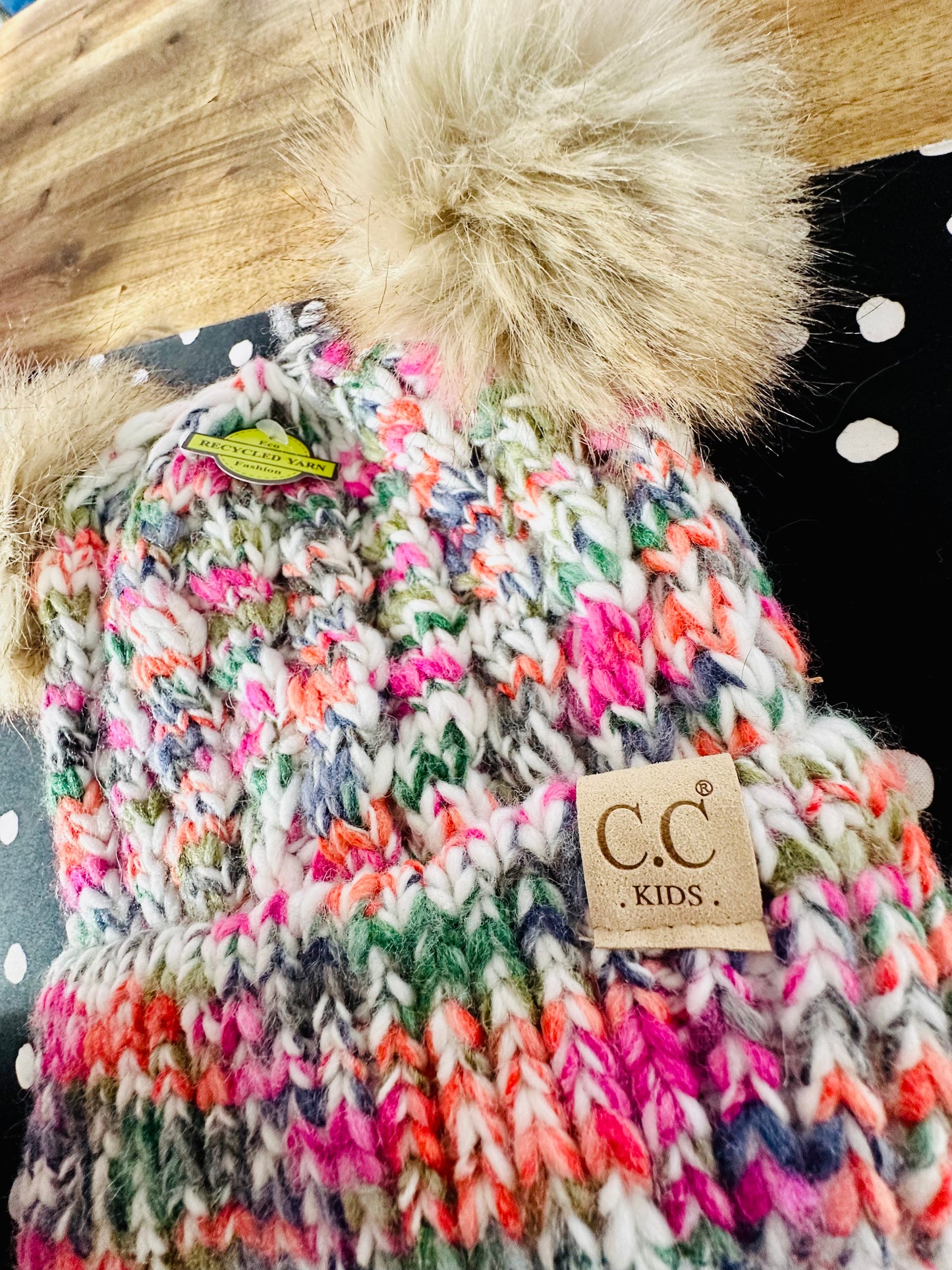 CC Toddler Beanie - Colorful