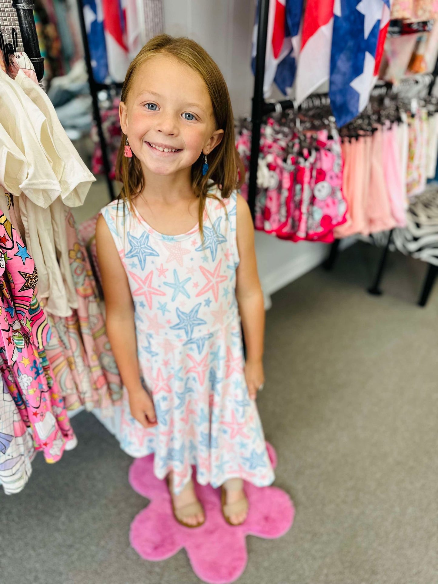 Starfish Dreams Twirl Dress