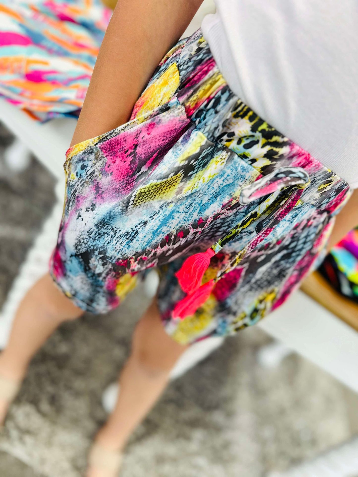 Over The Rainbow Snake Shorts