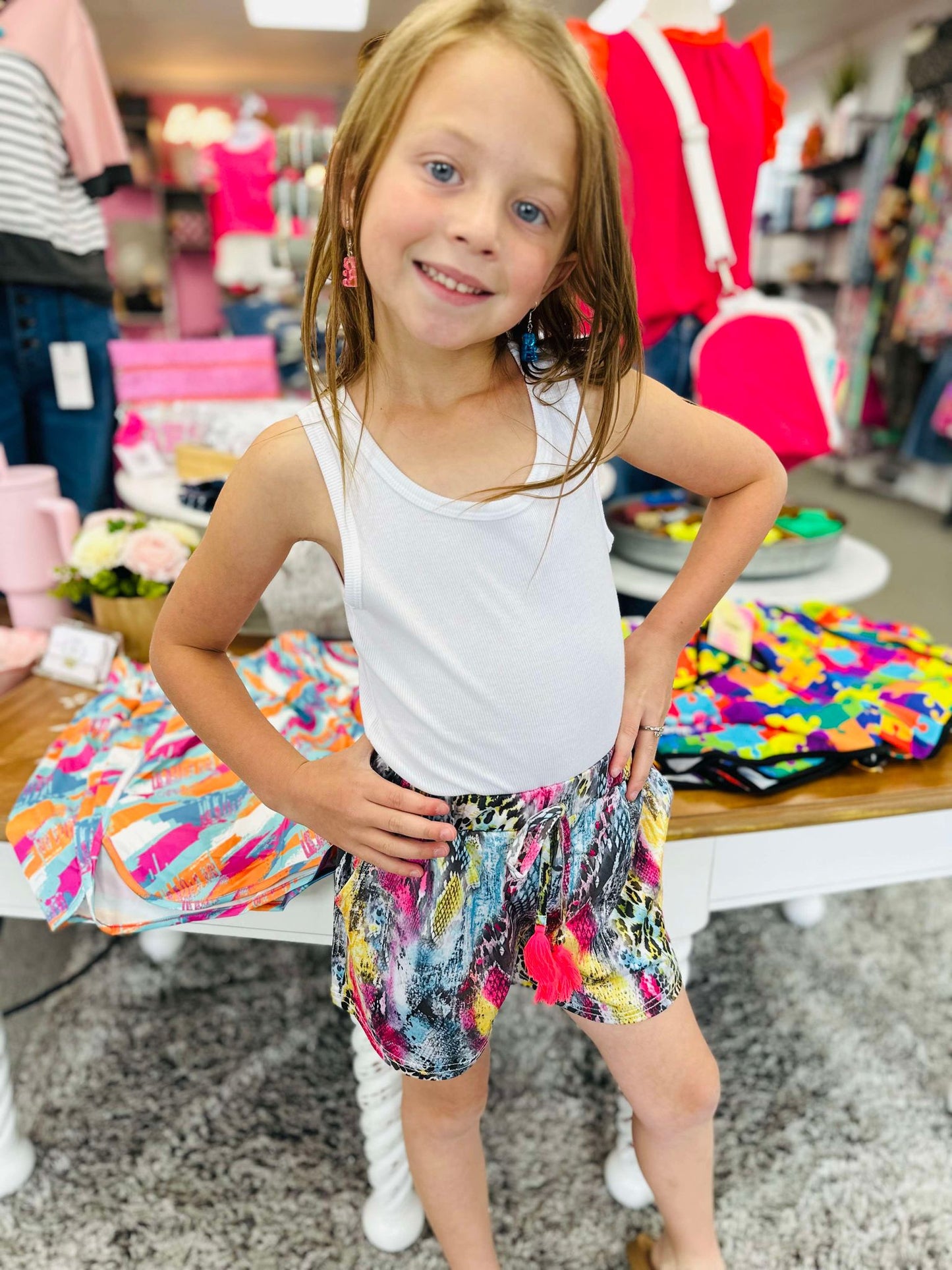 Over The Rainbow Snake Shorts