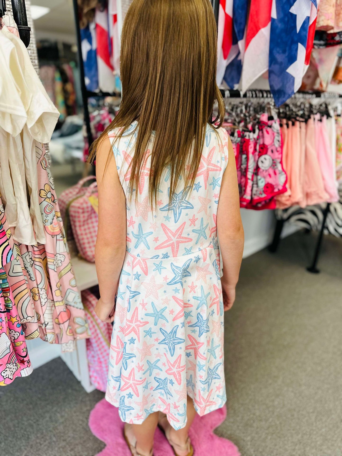 Starfish Dreams Twirl Dress