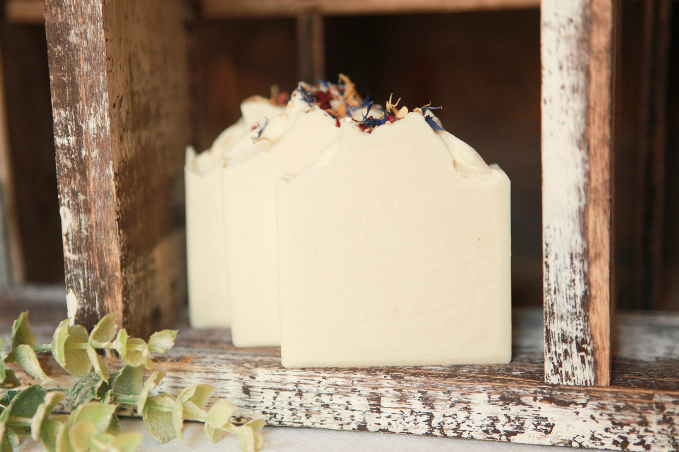 Wildflowers Artisan Bar Soap, Shea Butter Soap