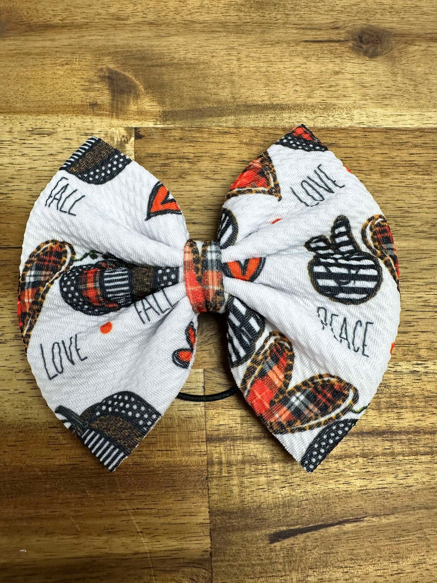 Hair Tie Bows (multiple designs)