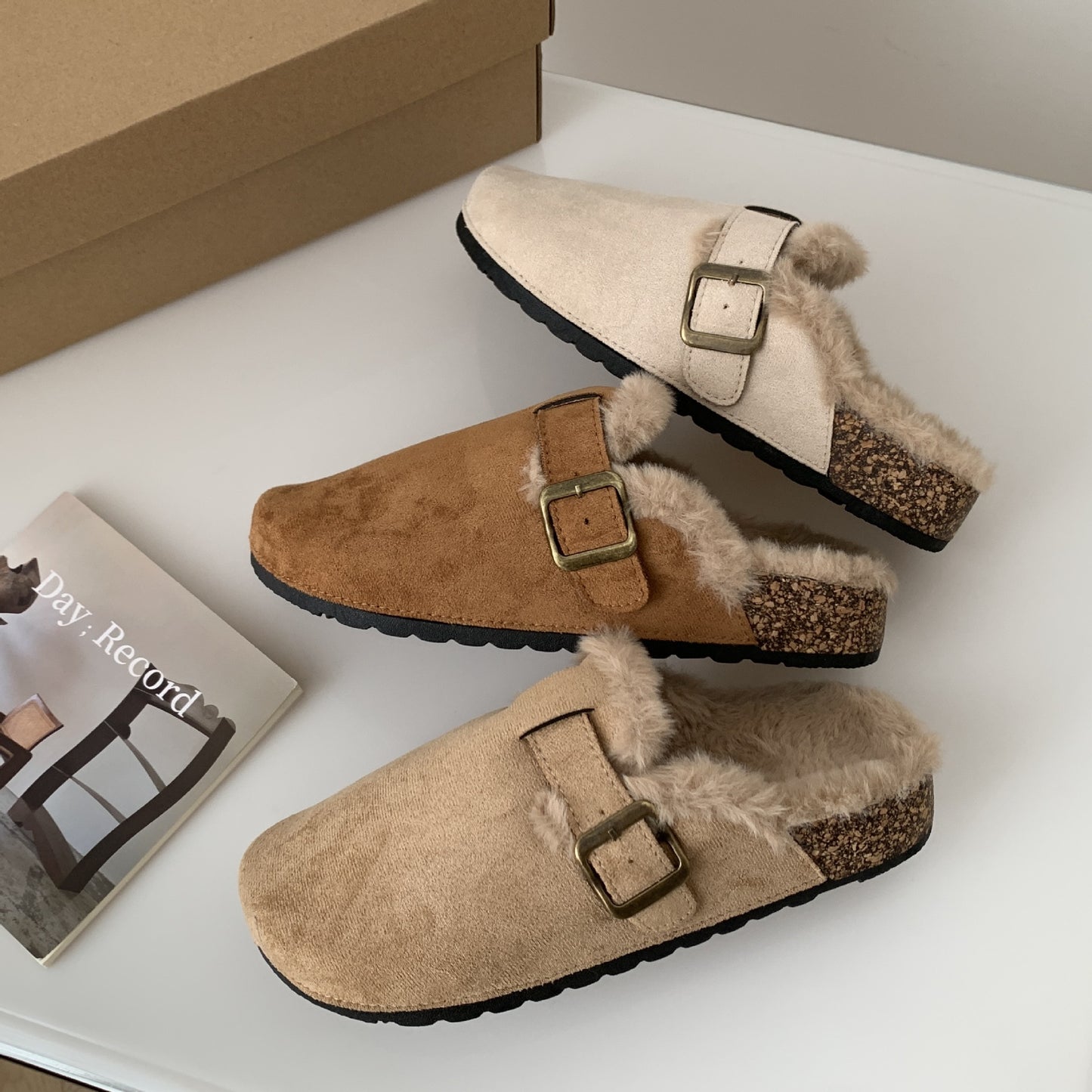 The Rachel Faux Fur Clogs *PRE-ORDER*