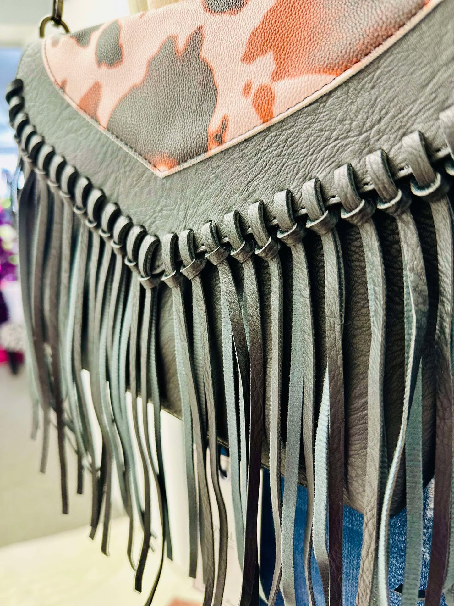 Cow Clutch/Crossbody