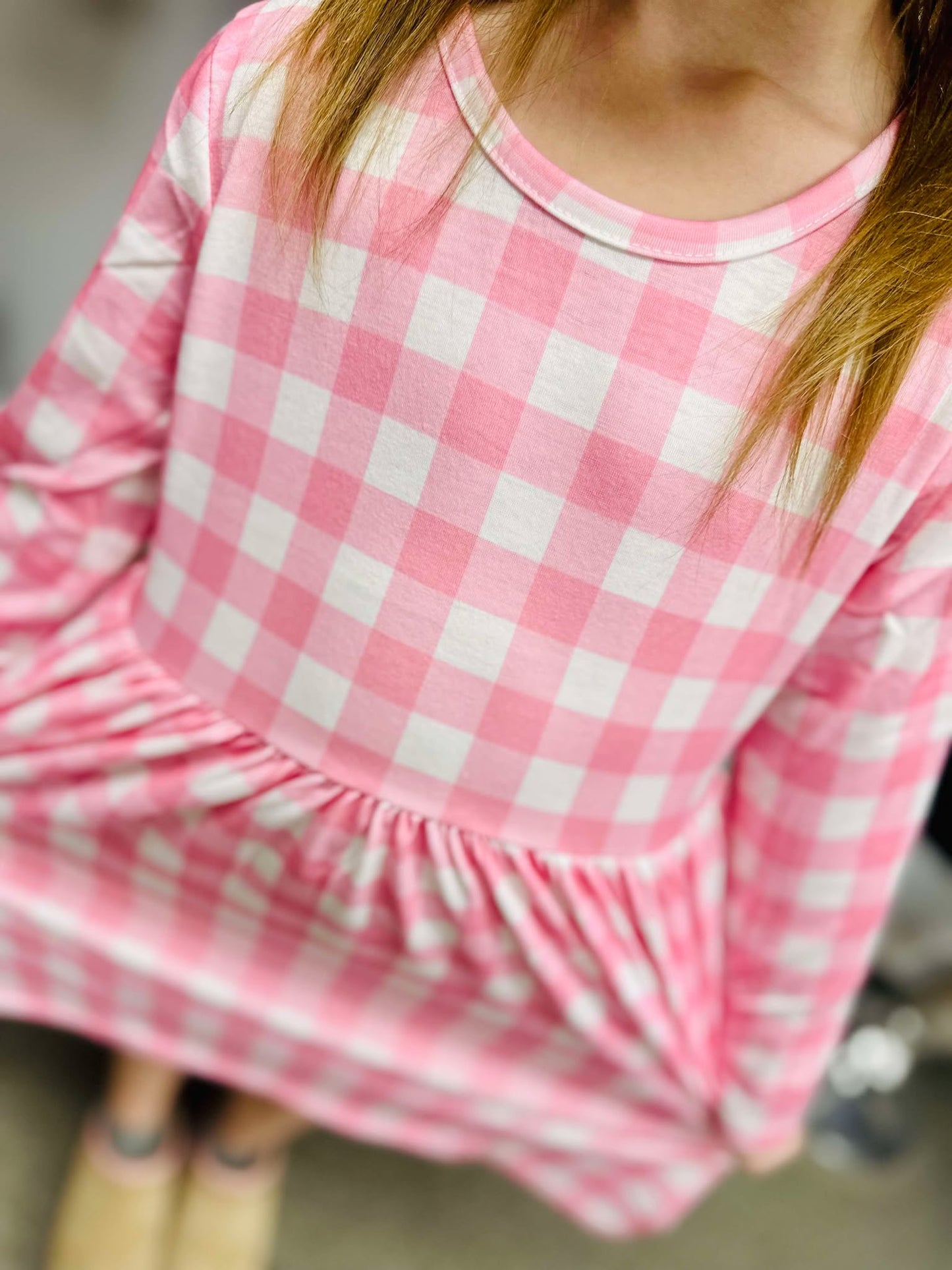 Taffy Pink Gingham Dream Dress