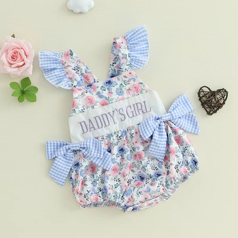 Daddy's Girl Floral Bubble *PRE-ORDER*