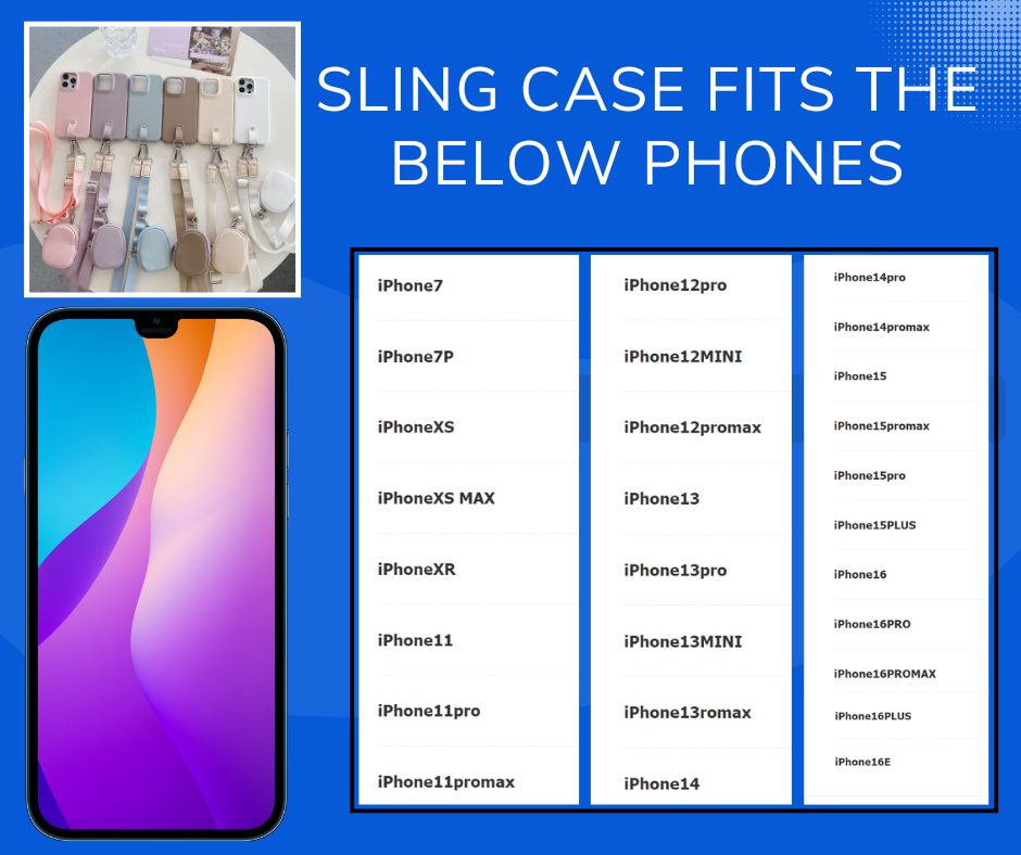 iPhone Sling Case with Pouch *PRE-ORDER*