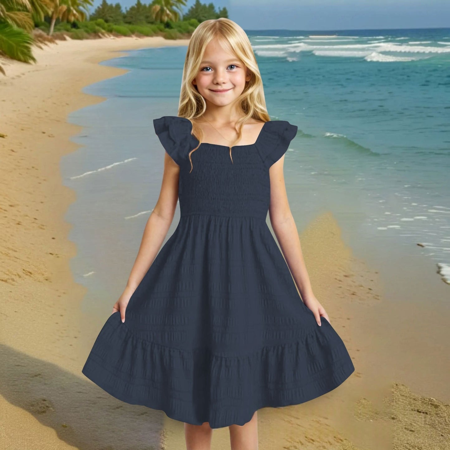 The Amelia Smocked Dress- Extended Sizes *PRE-ORDER*
