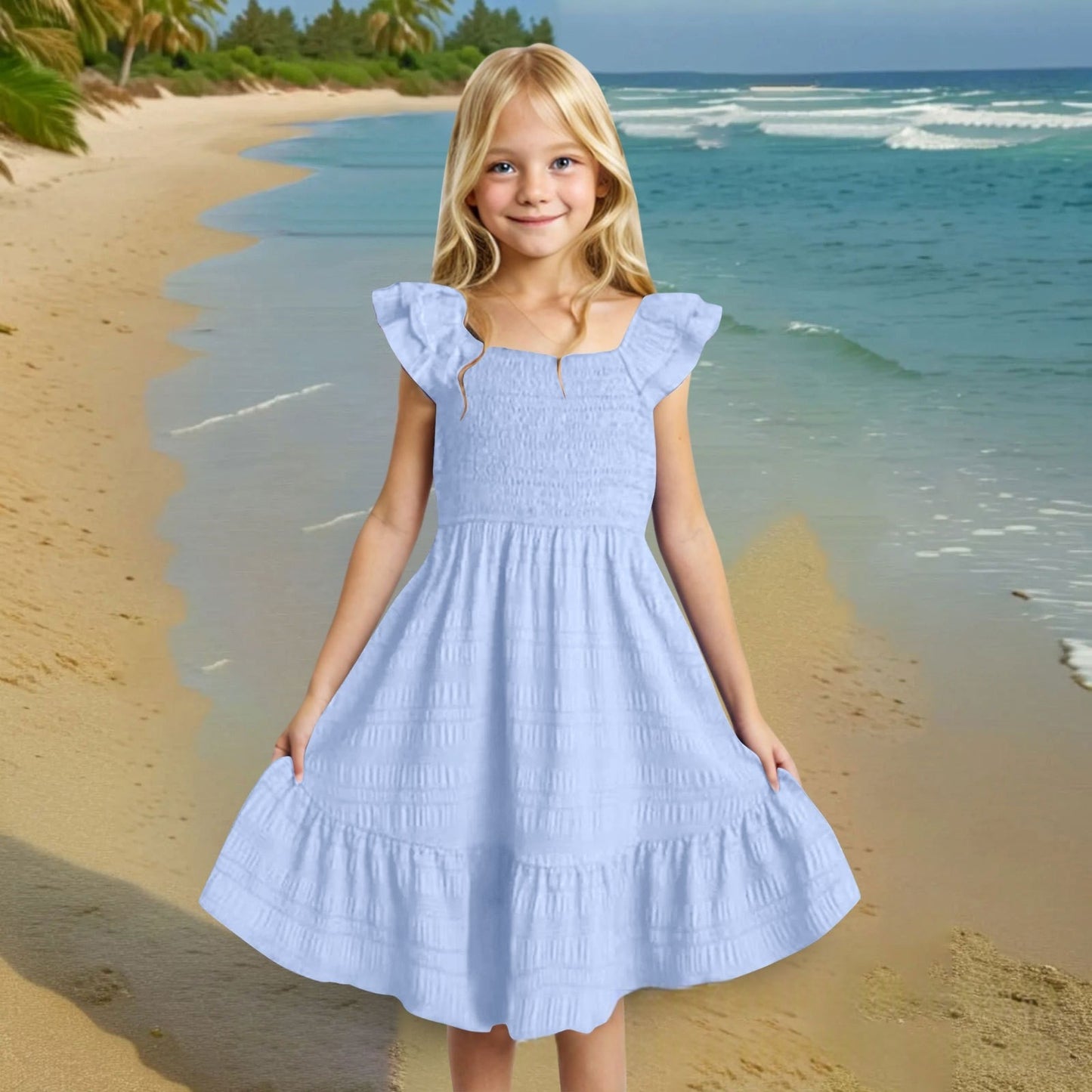 The Amelia Smocked Dress- Extended Sizes *PRE-ORDER*