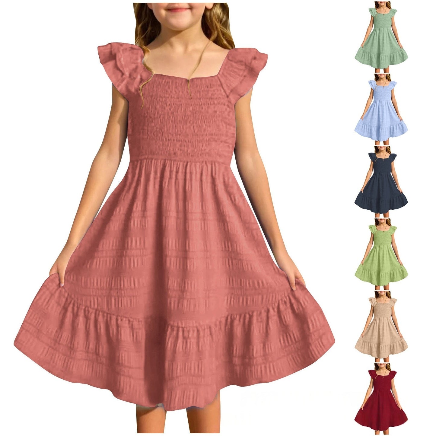The Amelia Smocked Dress- Extended Sizes *PRE-ORDER*