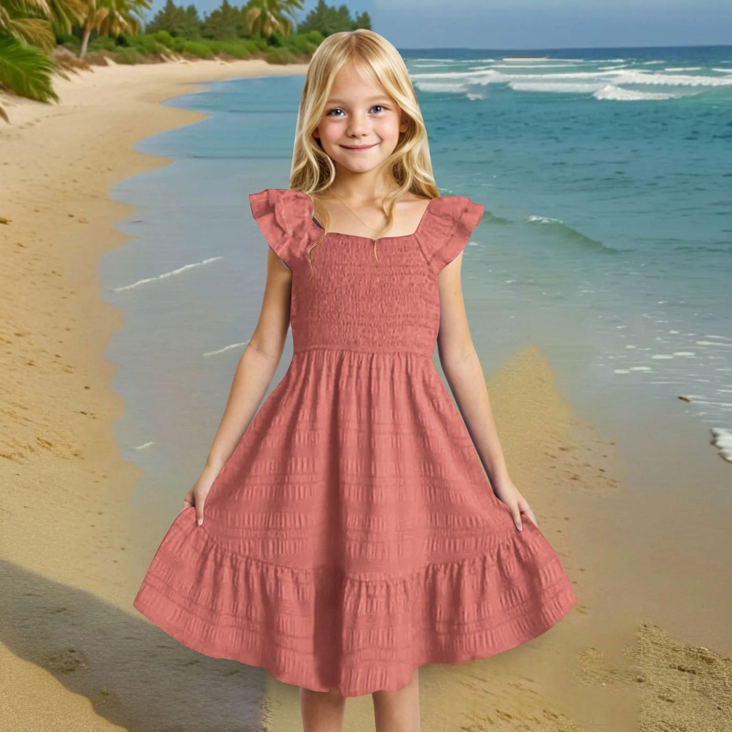 The Amelia Smocked Dress- Extended Sizes *PRE-ORDER*