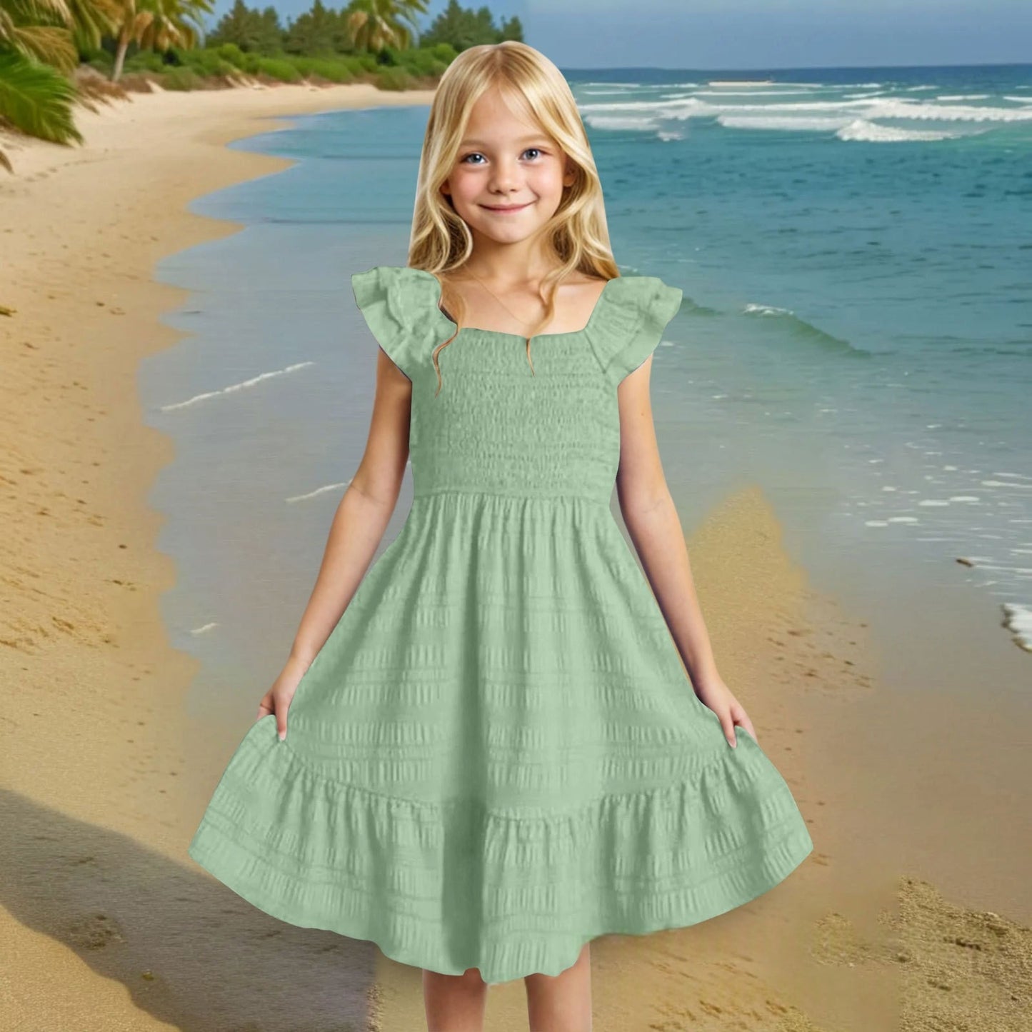 The Amelia Smocked Dress- Extended Sizes *PRE-ORDER*