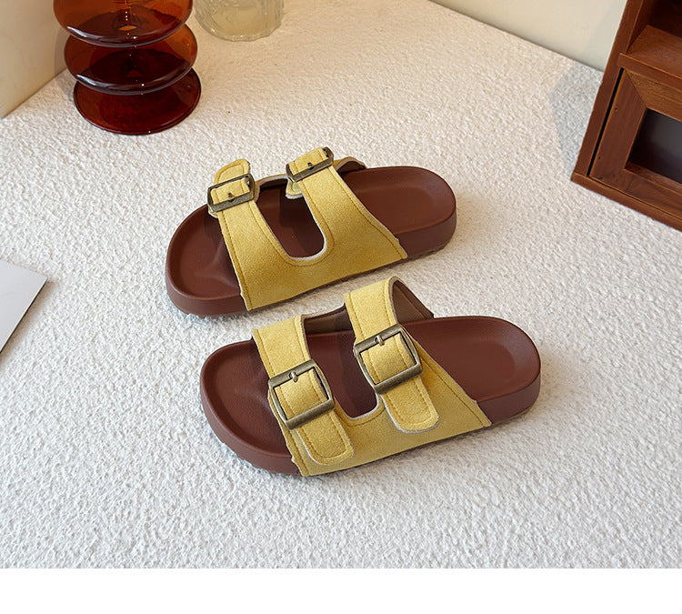 The Bex Double Buckle Kid Sandals *PRE-ORDER*