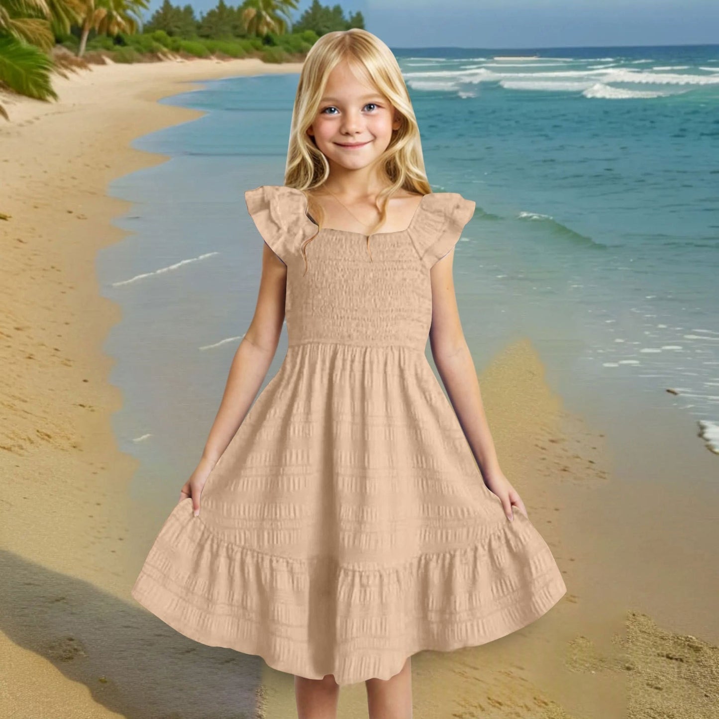 The Amelia Smocked Dress- Extended Sizes *PRE-ORDER*