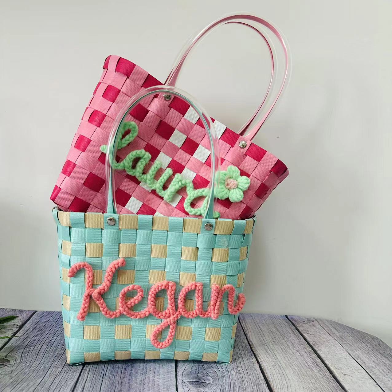 Custom Weaved Name Totes *PRE-ORDER*