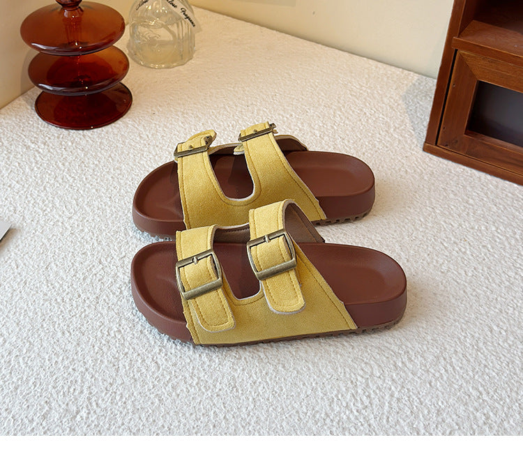 The Bex Double Buckle Kid Sandals *PRE-ORDER*
