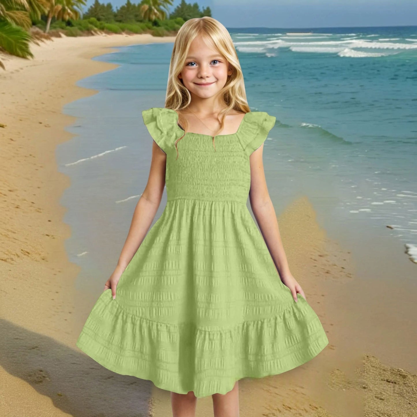 The Amelia Smocked Dress- Extended Sizes *PRE-ORDER*