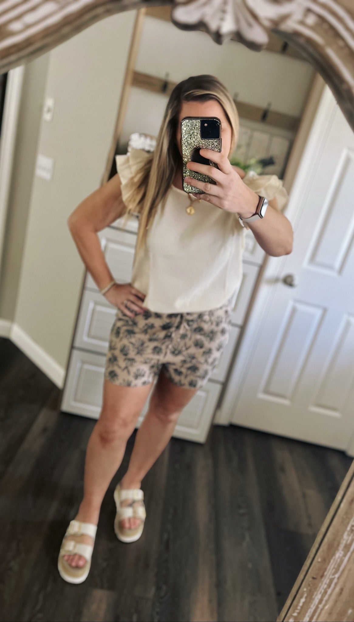 The Elaine Ruffle and Bow Top *PRE-ORDER*