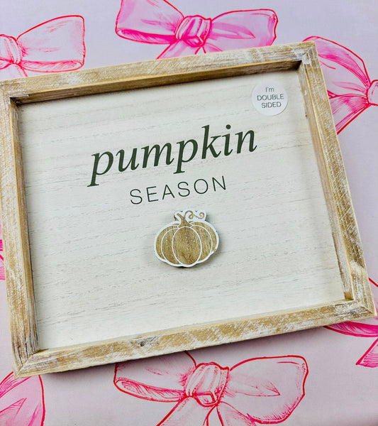 Pumpkin/Witchy Season Sign