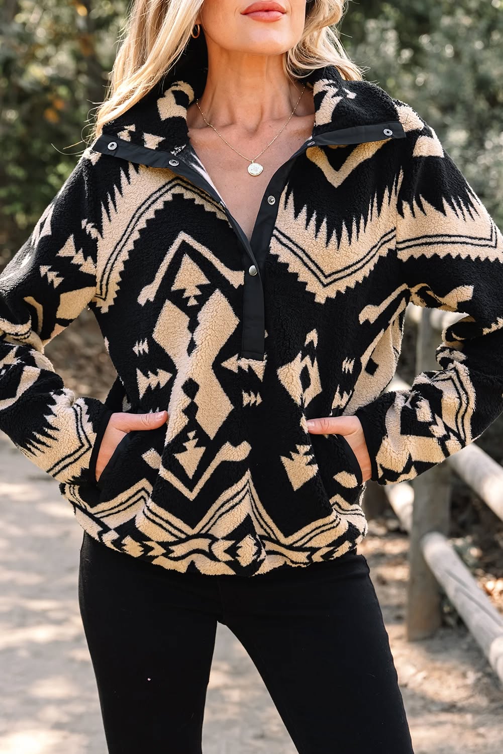 Ryker Aztec fleece pullover *PRE-ORDER*