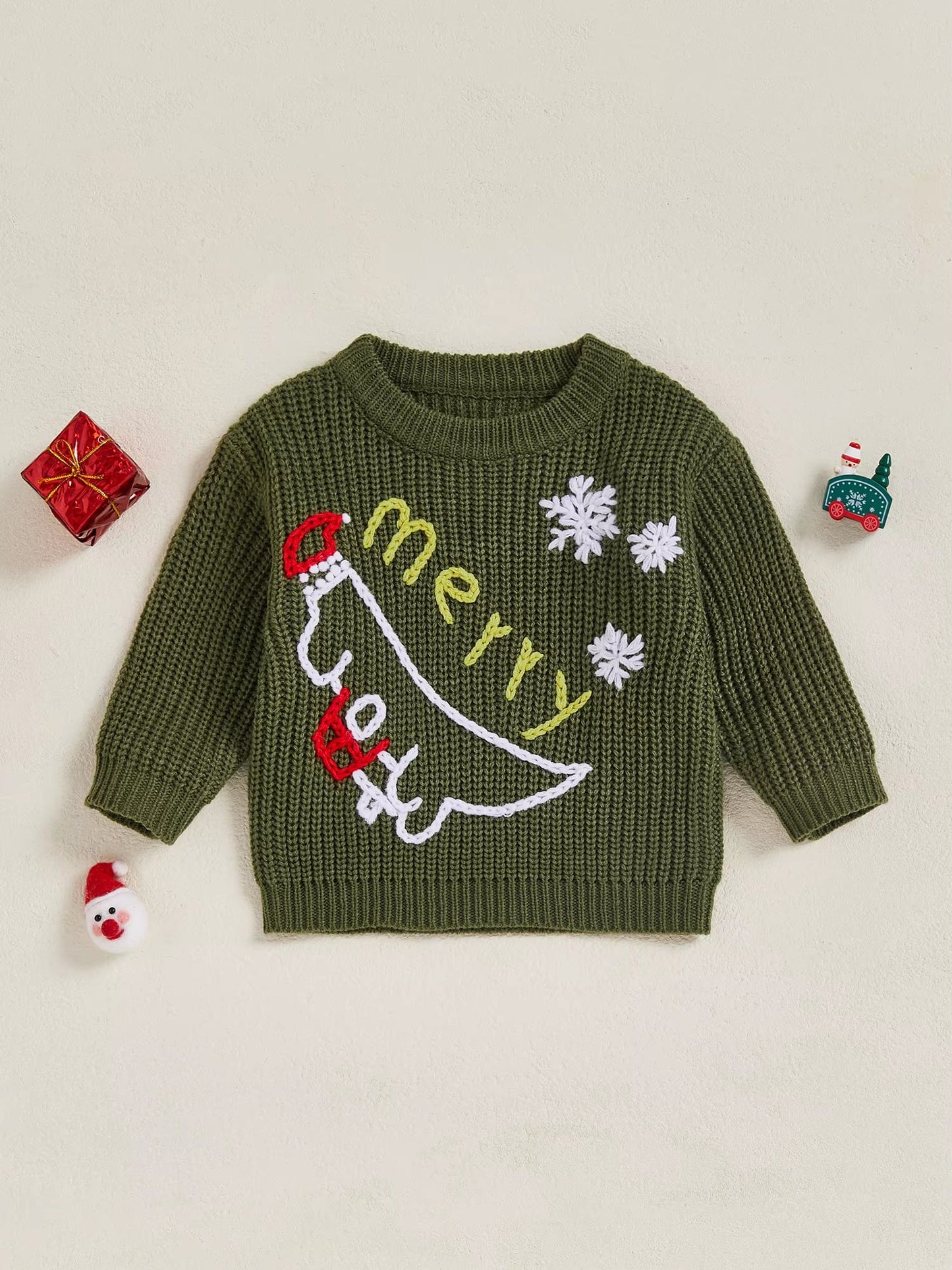 Merry Dino Sweater *PRE-ORDER*