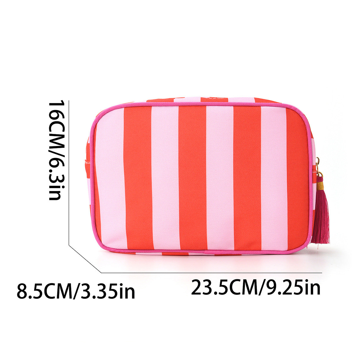 Rope Cosmetic Stripe Case *PRE-ORDER*