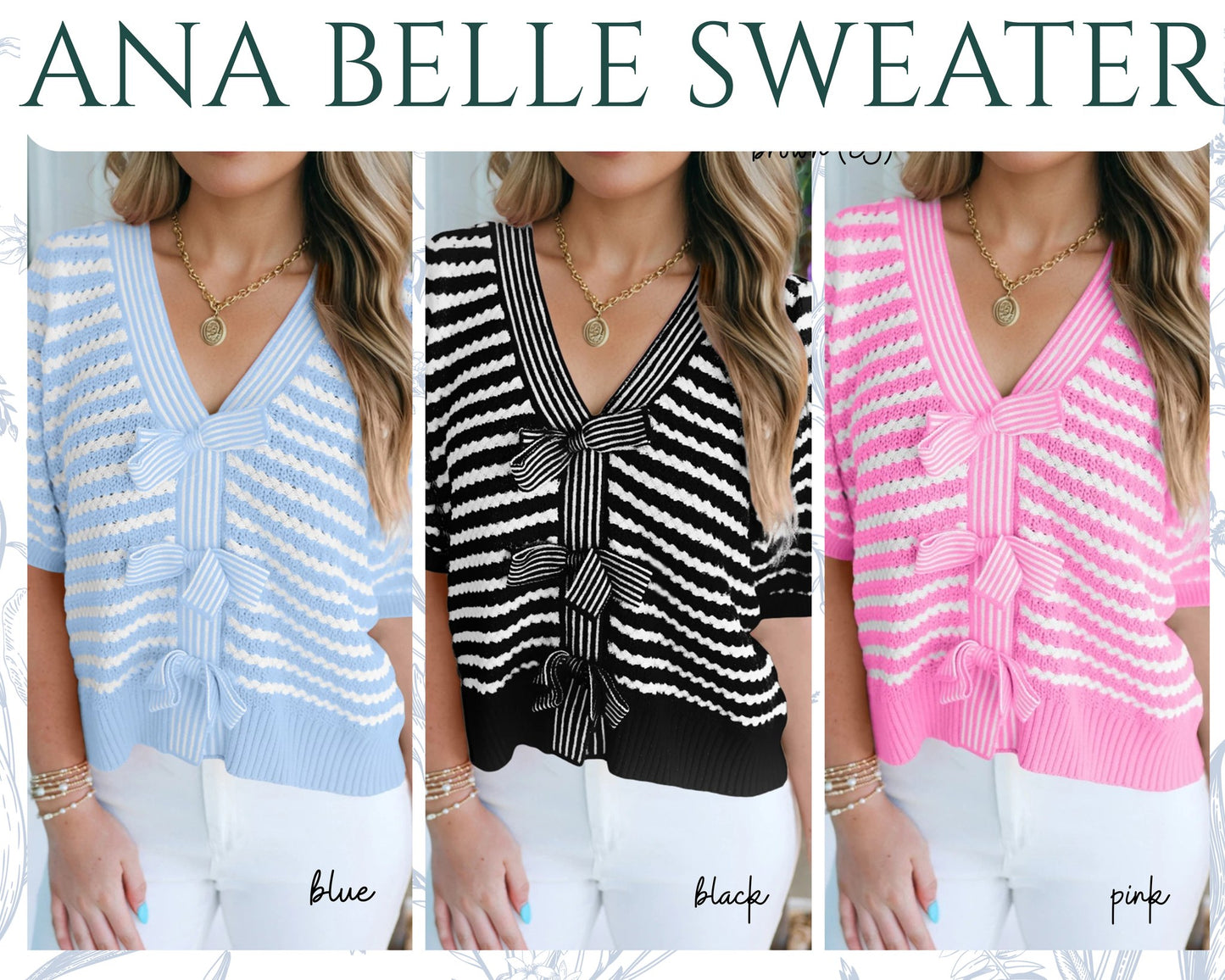 Ana Belle Sweater *PRE-ORDER*