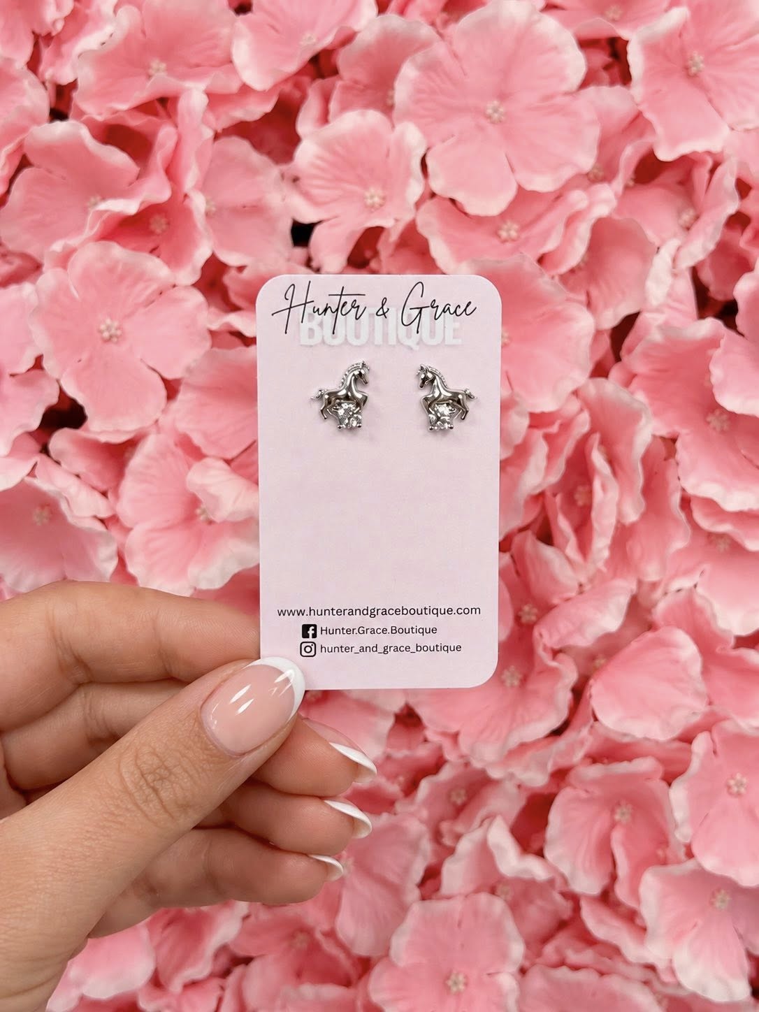 Crystal Pony Studs