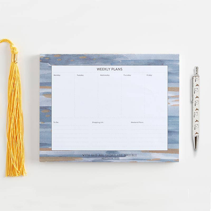 Weekly Planner - With God