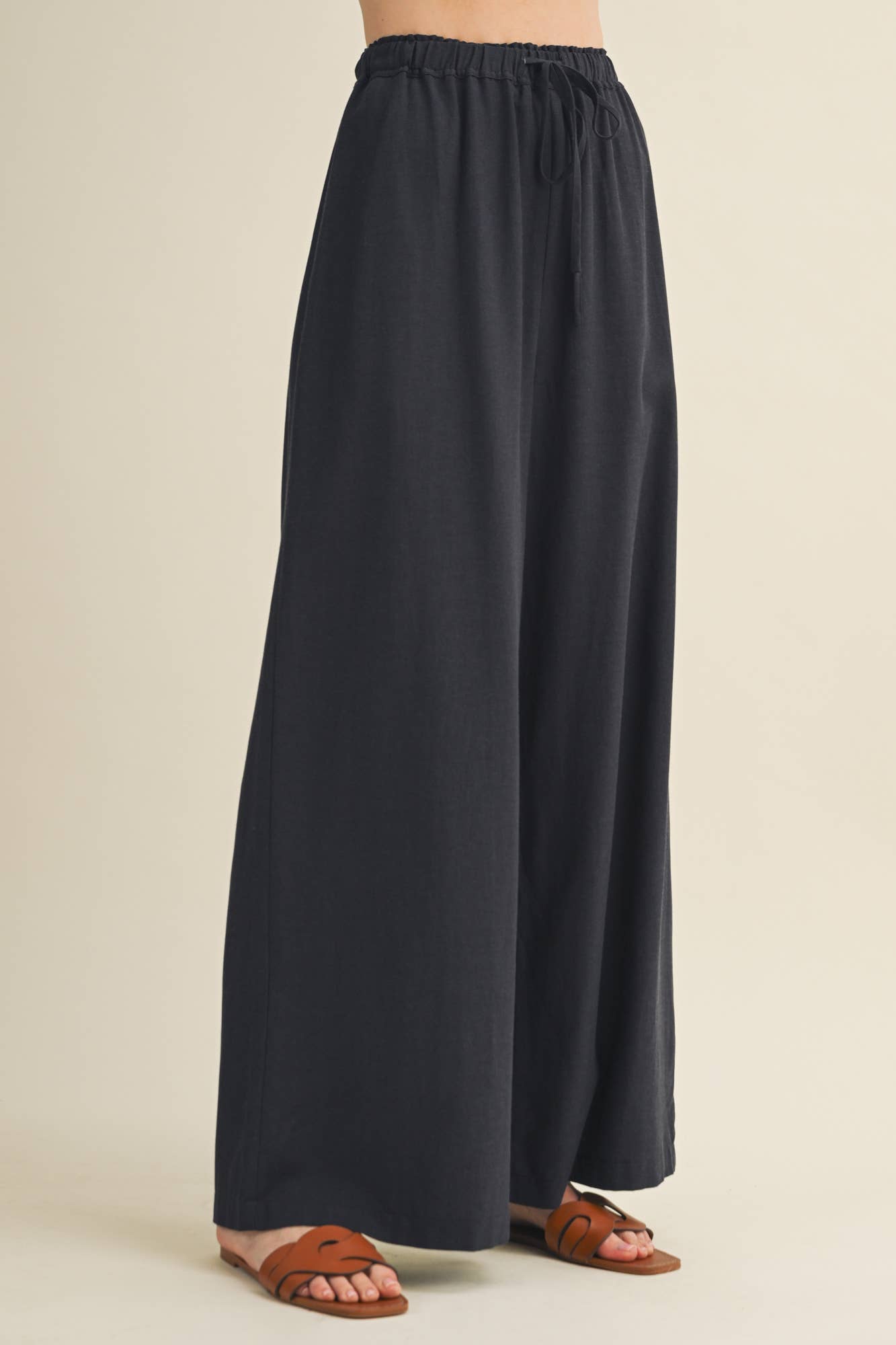 Midnight Wide Leg Pants