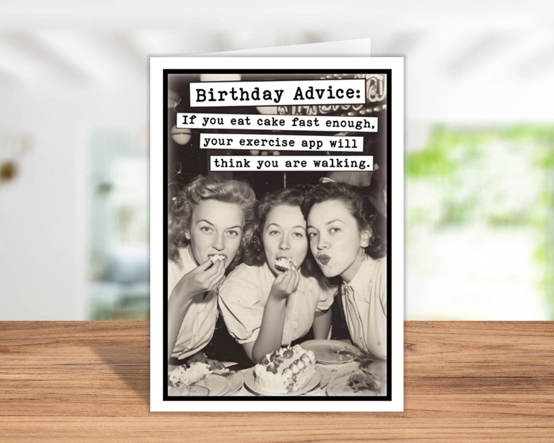 Birthday Advice Card