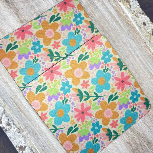 Bright Floral Table/Desk Coaster