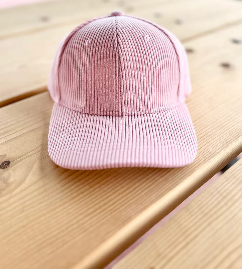 Corded Ball Cap - PINK