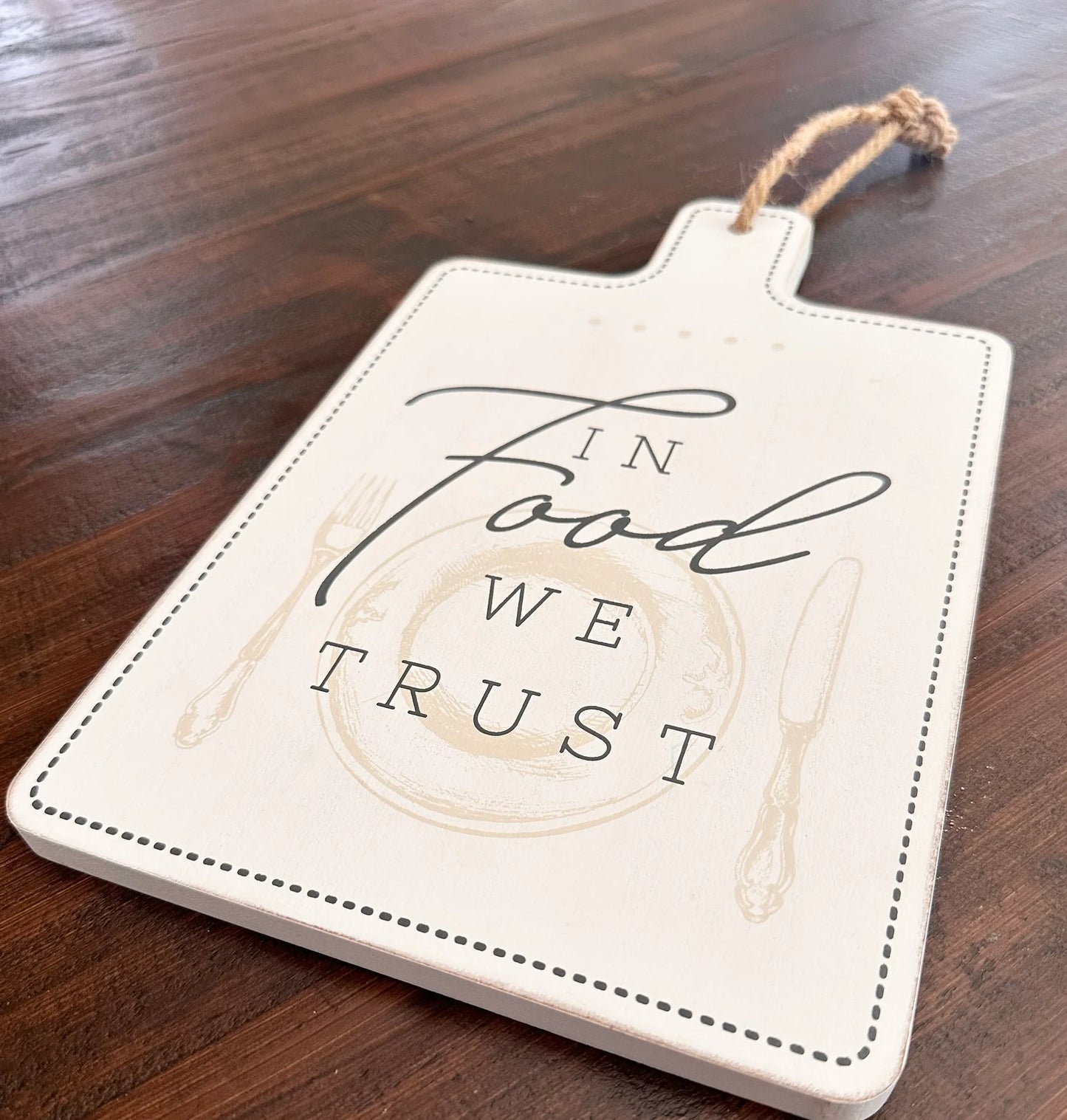 In Food We Trust
