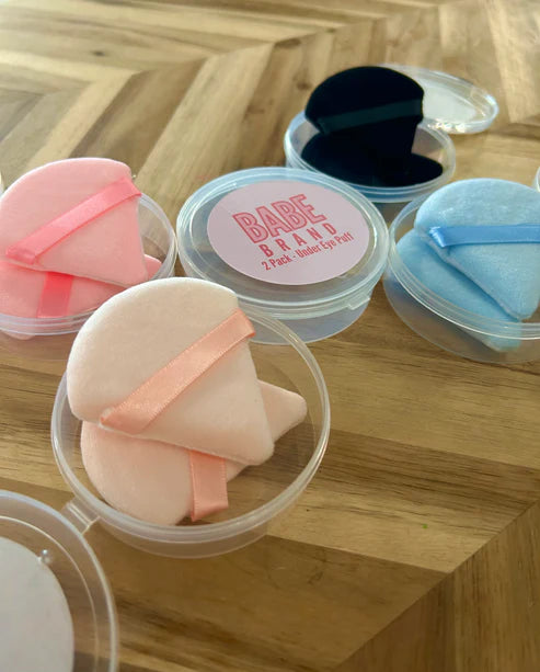 Under Eye Powder Puff Set (5 Colors)