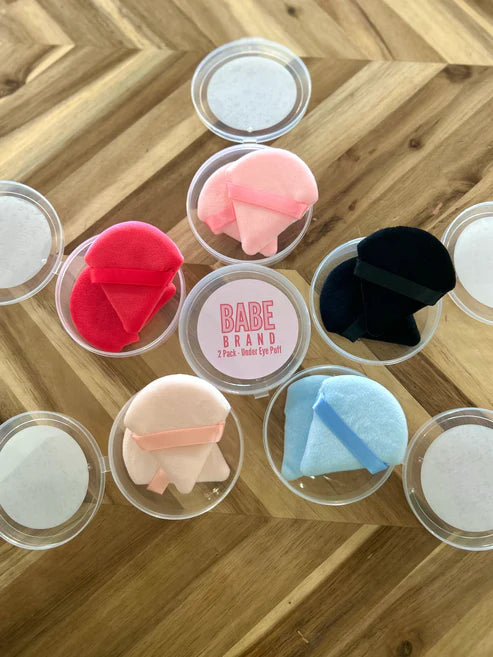 Under Eye Powder Puff Set (5 Colors)