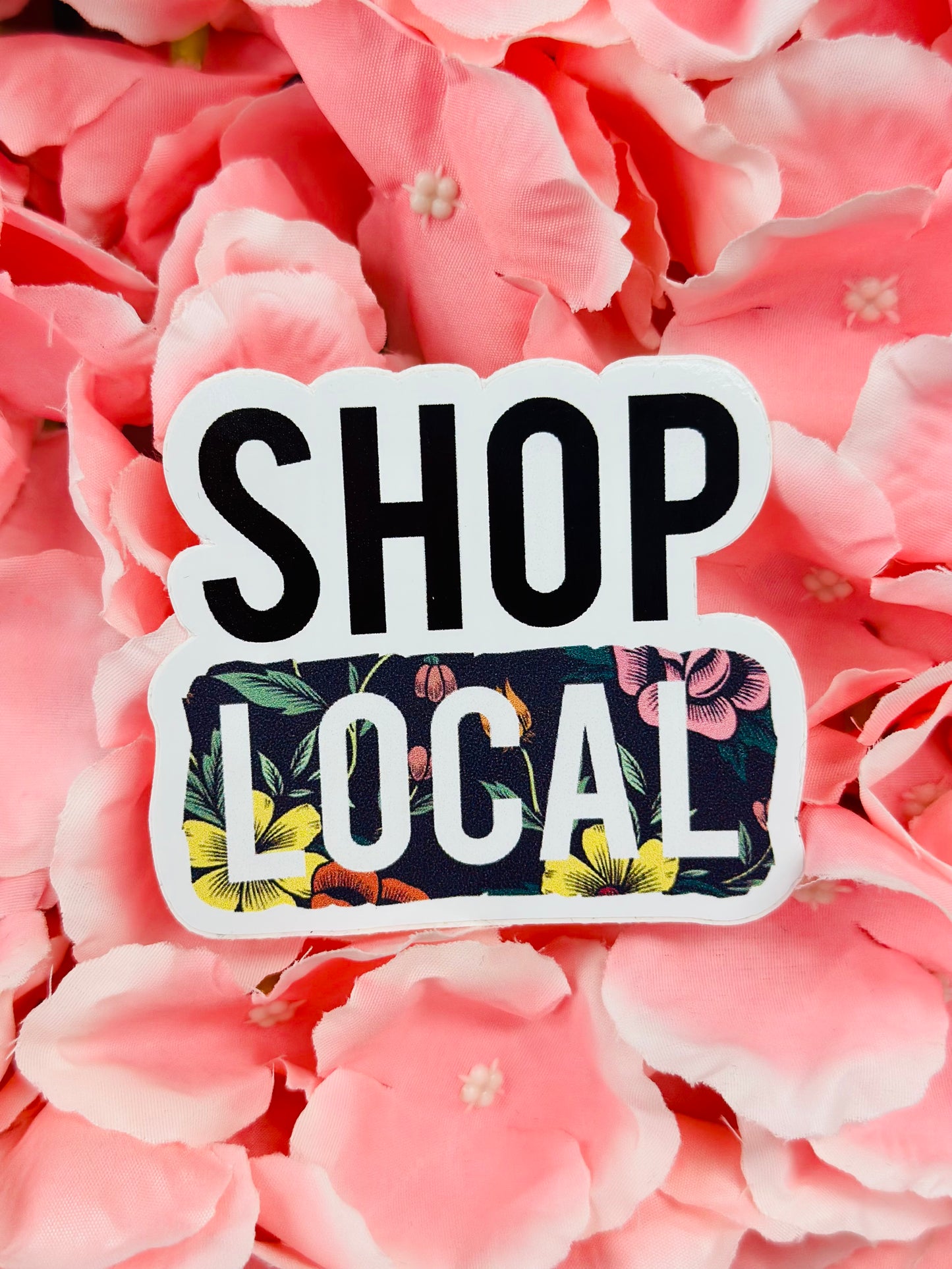 Shop Local Sticker