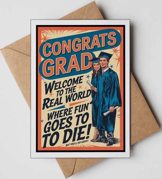 Funny: Grad Card
