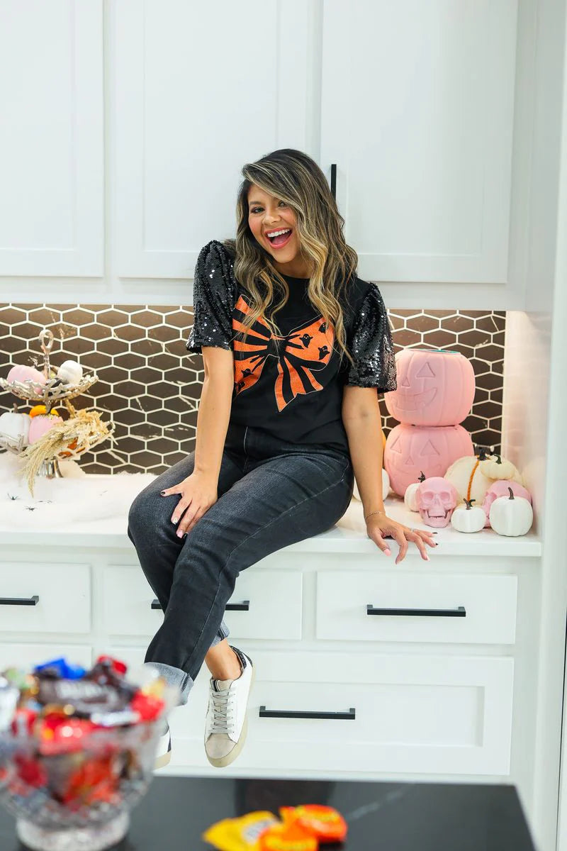 Halloween Bow Top