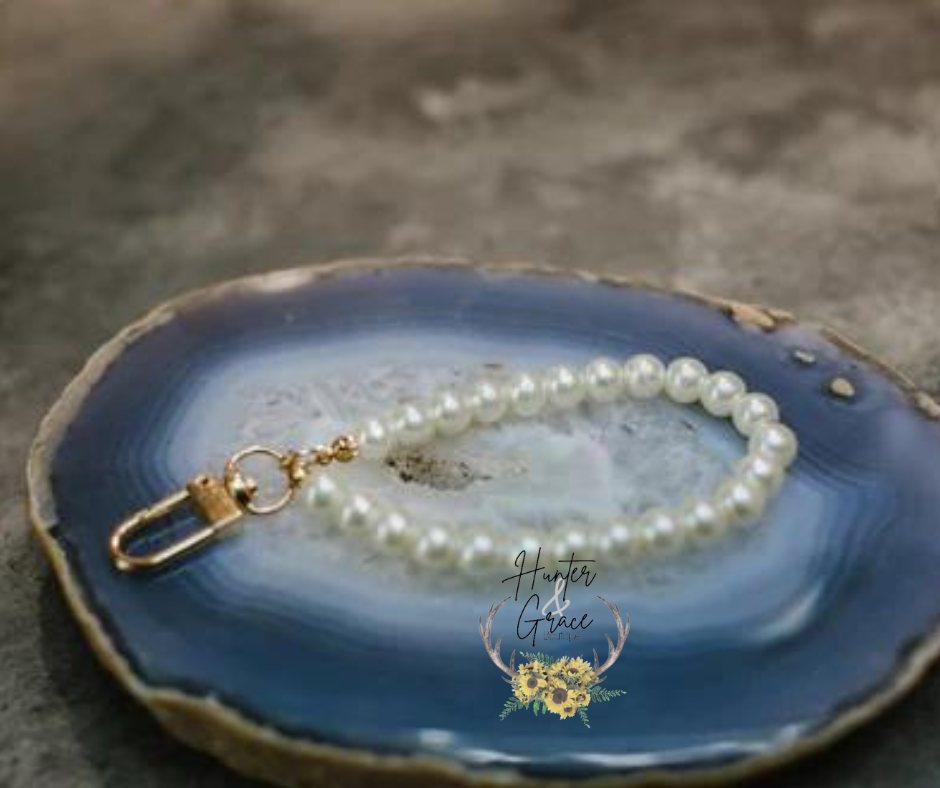 Pearl Keychain