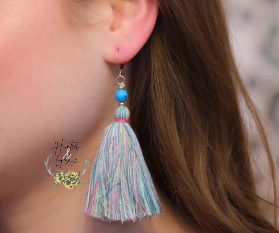 Boutique 2025 tassel earrings