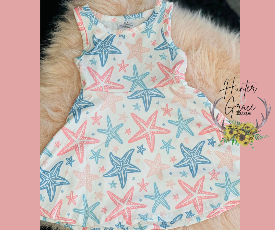 Starfish Dreams Twirl Dress