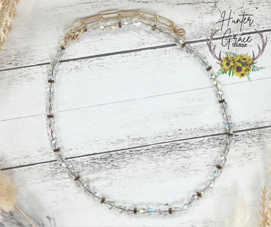 The Finer Things Necklace - Aurora Borealis
