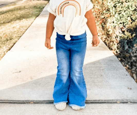 Sophie Denim Bell Bottoms - Dark Wash