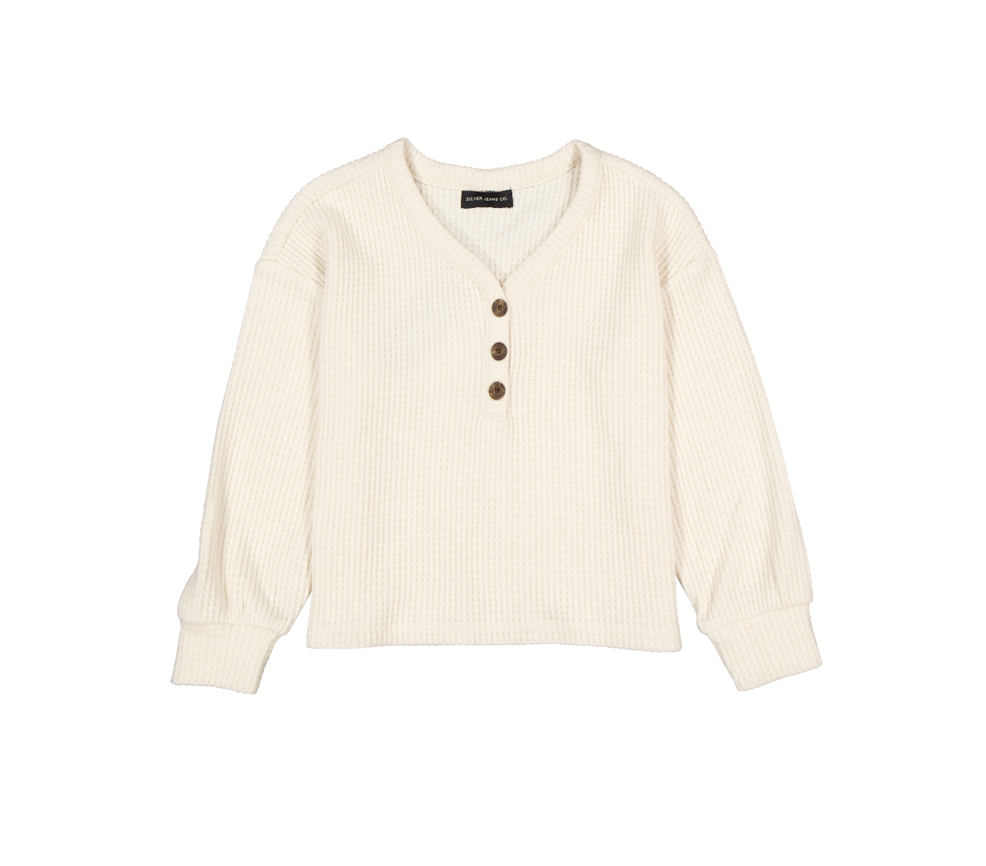 Thermal Henley- Cream