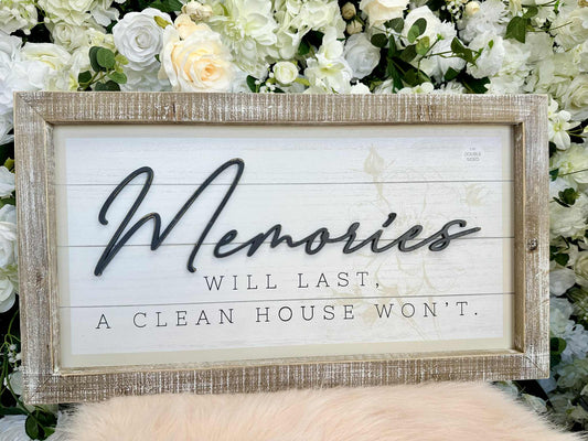 Reversible Memories/Our Home Sign